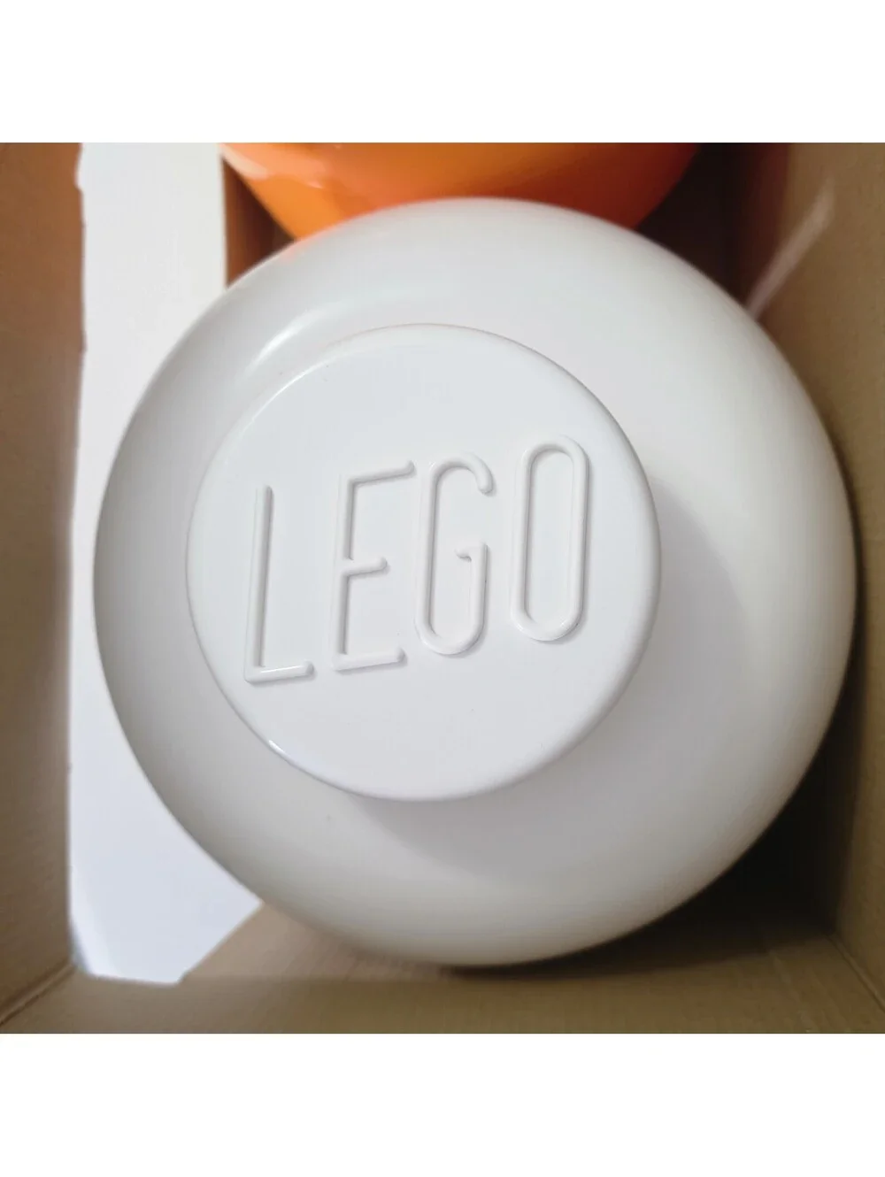 LEGO Halloween Edition Large Storage Heads Green White Skeleton 2pc NIB